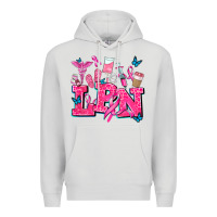 Dove Grey lpn cancer  nurse with Premium Hoodie - AdoDesignShop