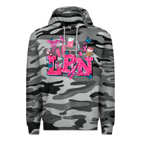 Slate Camo lpn cancer  nurse with Premium Hoodie - AdoDesignShop