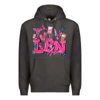 Smoke lpn cancer  nurse with Premium Hoodie - AdoDesignShop