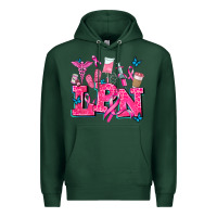 Sports Green lpn cancer  nurse with Premium Hoodie - AdoDesignShop