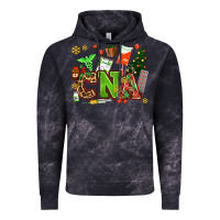 Cloud Black cna christmas Vintage Hoodie - AdoDesignShop