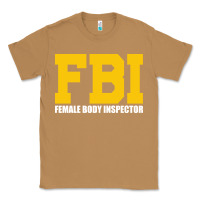 Toasted Coconut FBI, Female Body Inspector Funny Classic Tee - DesigneFamous