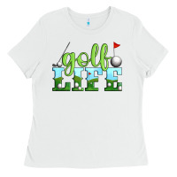 White golf life Ladies Tee - Artiststas