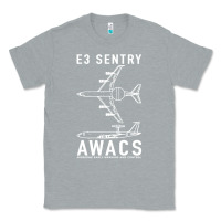 Heather Grey e 3 sentry awacs plane gift Classic Tee - DesigneFamous