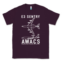 Plum e 3 sentry awacs plane gift Classic Tee - DesigneFamous