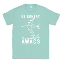 Seafoam e 3 sentry awacs plane gift Classic Tee - DesigneFamous