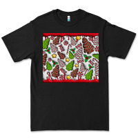 Black Christmas Cakes Premium Tee - CowhideDigitalArt