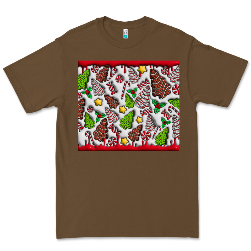 Christmas Cakes Premium Tee by CowhideDigitalArt | Teevron