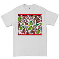 Dove Grey Christmas Cakes Premium Tee - CowhideDigitalArt