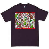 Plum Christmas Cakes Premium Tee - CowhideDigitalArt