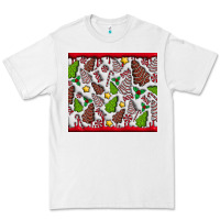 White Christmas Cakes Premium Tee - CowhideDigitalArt