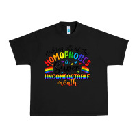 Black wishing all of the homophobes uncomfortable month Urban Heavy Tee - Artiststas
