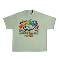 Oil Green wishing all of the homophobes uncomfortable month Urban Heavy Tee - Artiststas