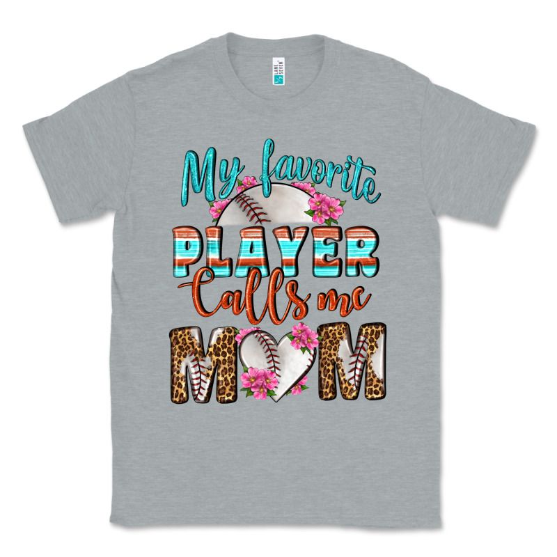 My Favorite Player Calls Me Mom Classic Tee by BundleAndBundleShop | Teevron