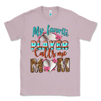 Lilac My Favorite Player Calls Me Mom Classic Tee - BundleAndBundleShop