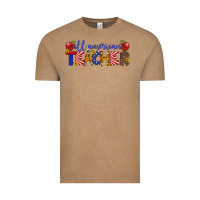 Vintage Coffee all american teacher Vintage Tee - Artiststas
