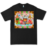 Black christmas coffee class Premium Tee - CowhideDigitalArt