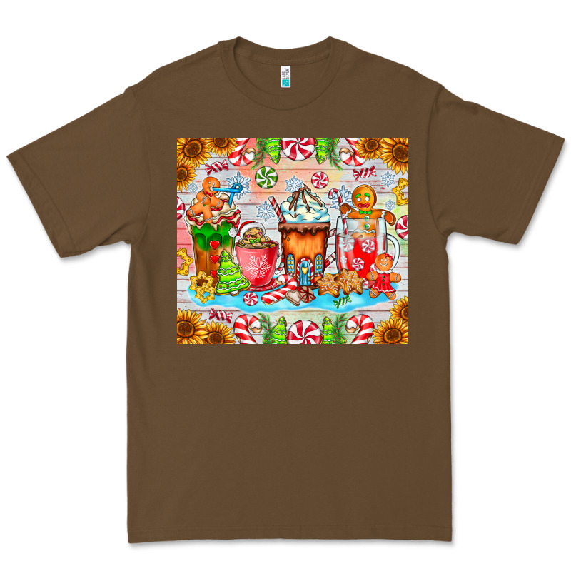 Christmas Coffee Class Premium Tee by CowhideDigitalArt | Teevron