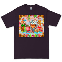 Plum christmas coffee class Premium Tee - CowhideDigitalArt