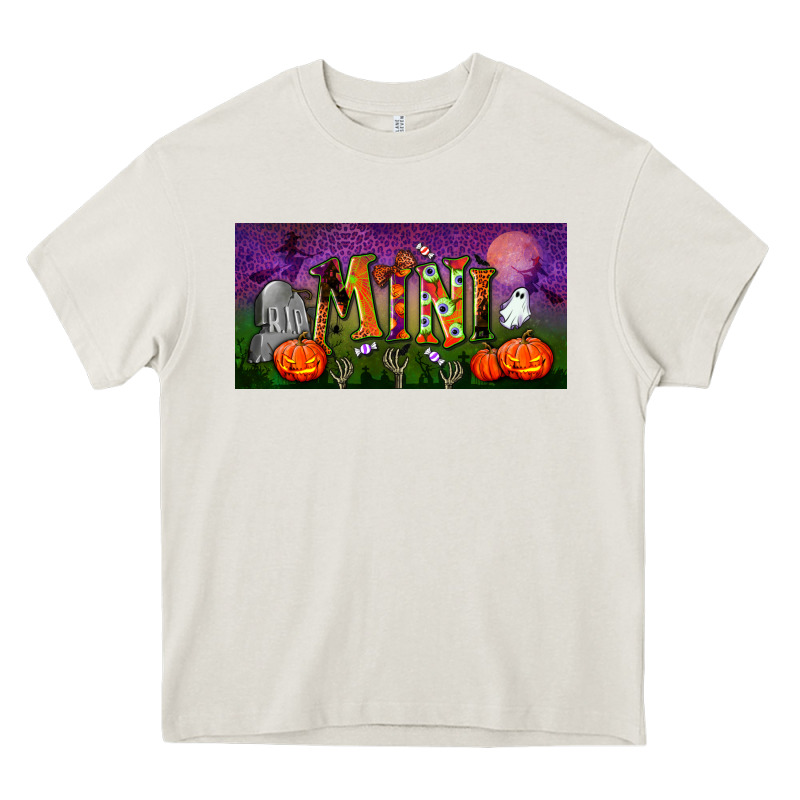 Halloween Mini License Plate Heavy Core Tee by BundleAndBundleShop | Teevron