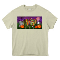 Mossy halloween mini license plate Heavy Core Tee - BundleAndBundleShop