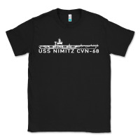 Black uss nimitz navy supercarrier aircraft carrier gift Classic Tee - DesigneFamous