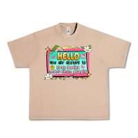 Burro hello you are allowed to love books more than peop Urban Heavy Tee - Artiststas