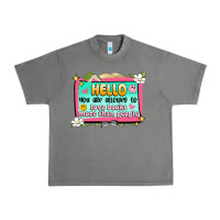 Tornado hello you are allowed to love books more than peop Urban Heavy Tee - Artiststas