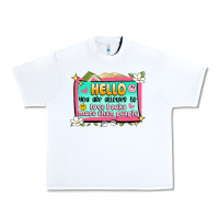 White hello you are allowed to love books more than peop Urban Heavy Tee - Artiststas