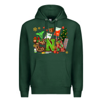 Sports Green cna christmas Premium Hoodie - AdoDesignShop