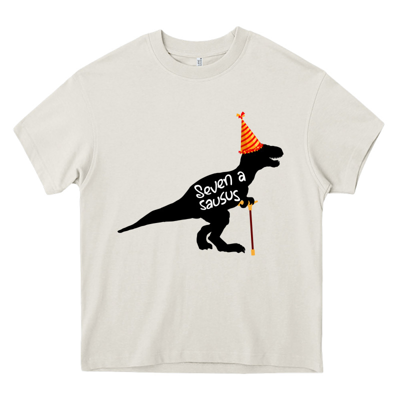 Seven A Saurus Heavy Core Tee by Bettercallsaul | Teevron