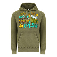 Vintage Olive splish splash your opinion is trash Vintage Hoodie - AdoDesignShop