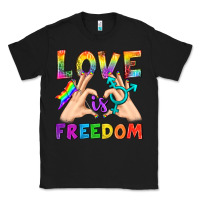 Black Love Is Freedom Classic Tee - BundleAndBundleShop