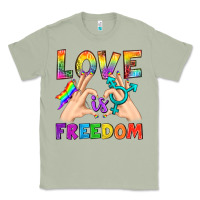 Matcha Love Is Freedom Classic Tee - BundleAndBundleShop