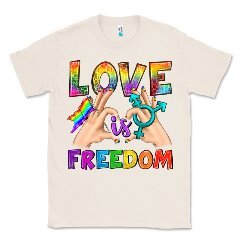 Love Is Freedom Classic Tee by BundleAndBundleShop | Teevron