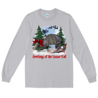 Moon Dust greetings of the season y'all with armadillo Long Sleeve Tee - BarkalooDesign