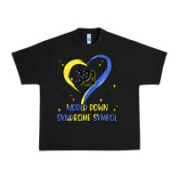 Black world down syndrome symbol Urban Heavy Tee - Artiststas