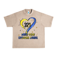 French Oak world down syndrome symbol Urban Heavy Tee - Artiststas