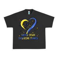 Pigment Black world down syndrome symbol Urban Heavy Tee - Artiststas