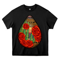 Black mexican teardrop Heavy Core Tee - BundleAndBundleShop