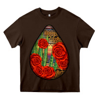 Chocolate Brown mexican teardrop Heavy Core Tee - BundleAndBundleShop
