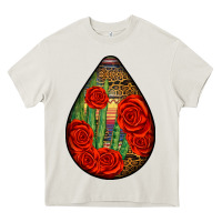 Cream mexican teardrop Heavy Core Tee - BundleAndBundleShop