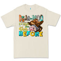 Bone Deja Moo I've Heard Tih Bull Before Premium Tee - CowhideDigitalArt