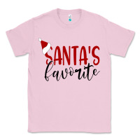 Bubblegum Pink Santa's Favorite Ho Classic Tee - DesigneFamous