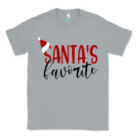 Heather Grey Santa's Favorite Ho Classic Tee - DesigneFamous