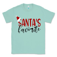 Seafoam Santa's Favorite Ho Classic Tee - DesigneFamous