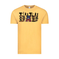 Vintage Mustard fathers day Vintage Tee - Artiststas
