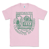 Bubblegum Pink The Dartmouth, College Classic Tee - DesigneFamous