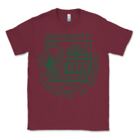 Burgundy The Dartmouth, College Classic Tee - DesigneFamous