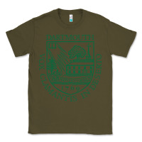Army Green The Dartmouth, College Classic Tee - DesigneFamous